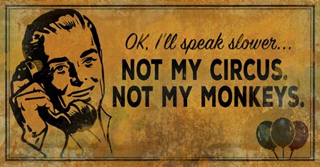 Monkey by ALI Chris art print