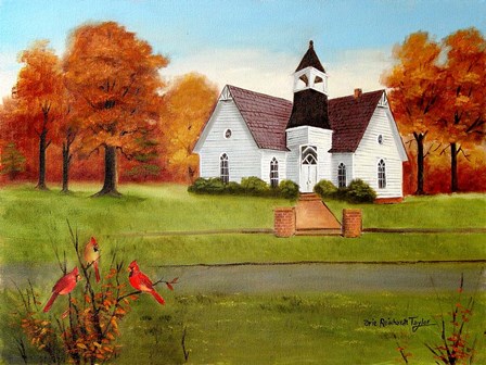 St. Paul&#39;s in Autumn by Arie Reinhardt Taylor art print