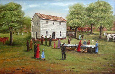 Old St. Paul&#39;s Homecoming by Arie Reinhardt Taylor art print