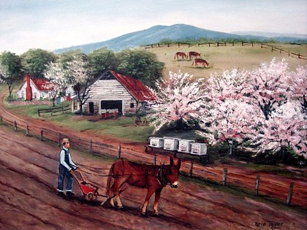 Planting Corn by Arie Reinhardt Taylor art print