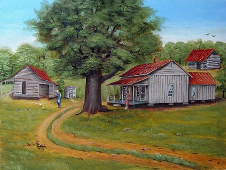 The NB Bass Home by Arie Reinhardt Taylor art print