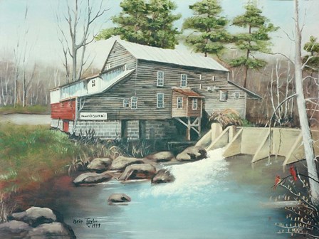 Howard&#39;s Creek Mill by Arie Reinhardt Taylor art print