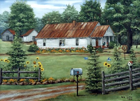 Mom and Dad&#39;s in Summer by Arie Reinhardt Taylor art print