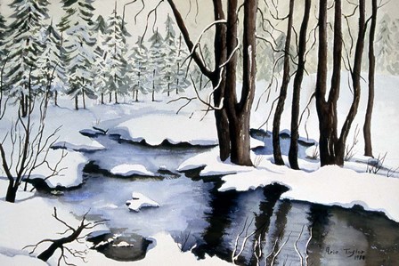 Snow Trees by Arie Reinhardt Taylor art print