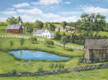 Forgotten Barn by Bob Fair art print