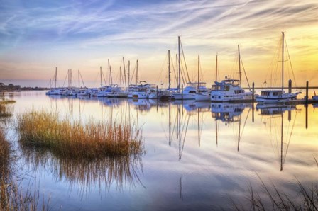 Boats At Calm by Celebrate Life Gallery art print