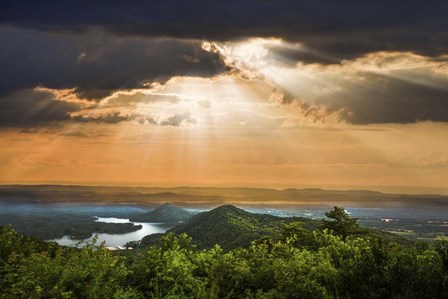 Rays Over Blue Ridge by Celebrate Life Gallery art print