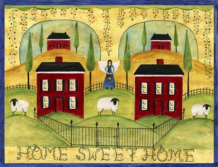Homesweethome by Cheryl Bartley art print