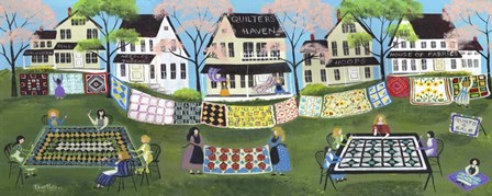 Quilter Haven by Cheryl Bartley art print