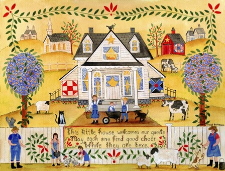 This Little House by Cheryl Bartley art print