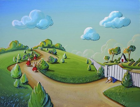 Peter Rabbit 3 by Cindy Thornton art print