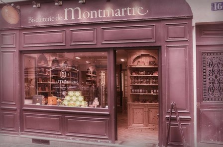Biscuiterie de Montmartre by Cora Niele art print