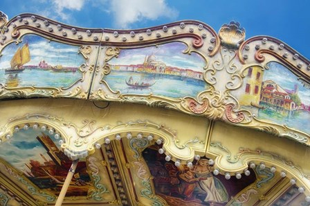 Carousel de Montmartre II by Cora Niele art print