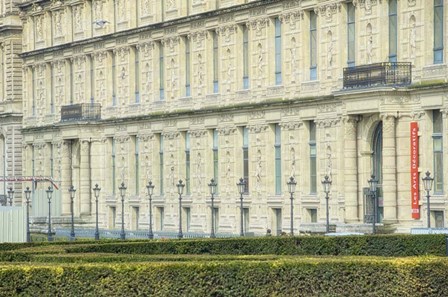 Louvre Department Of Applied Arts by Cora Niele art print