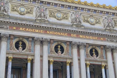 Opera Garnier Detail II by Cora Niele art print