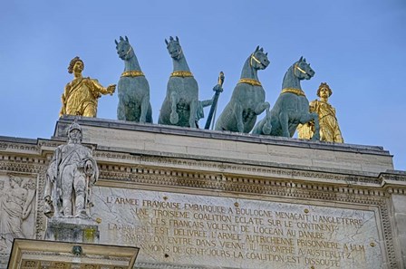 The Triumphal Chariot by Cora Niele art print