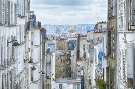 View Over Paris From 'La Butte' by Cora Niele art print
