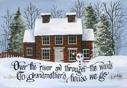 Grandma's House 1 by Debbi Wetzel art print