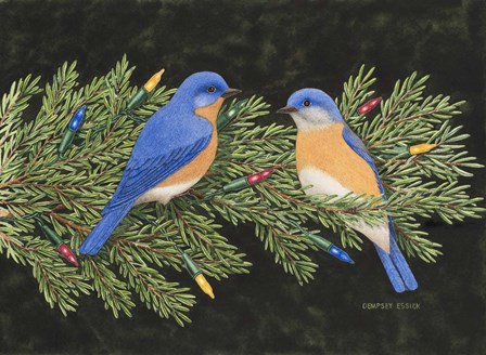 Christmas Blues by Dempsey Essick art print