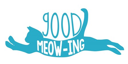 Good Meowing by Erin Clark art print