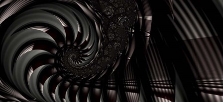 Below by Fractalicious art print