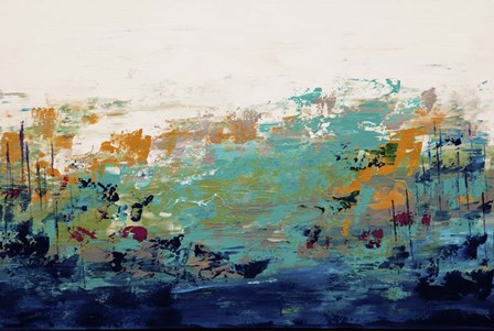 Blue Lake 5 by Hilary Winfield art print