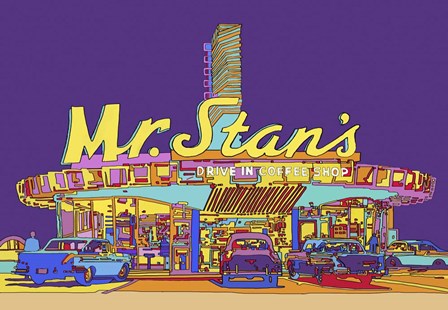 Pop Art - Mr Stan by Howie Green art print