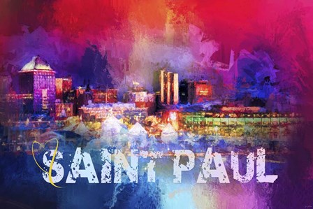 Sending Love To Saint Paul by Jai Johnson art print