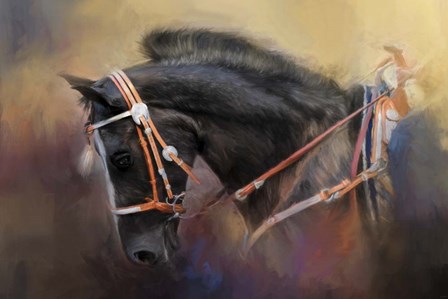 At The Horse Show 3 by Jai Johnson art print