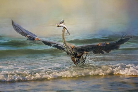 Bringing Dinner Home by Jai Johnson art print