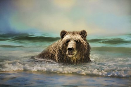 Early Morning Swim by Jai Johnson art print