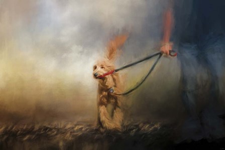 Leading Him Out Of The Storm by Jai Johnson art print