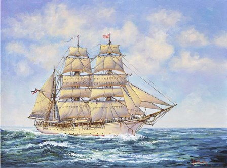 Johan Cesar 11 by John Bradley art print