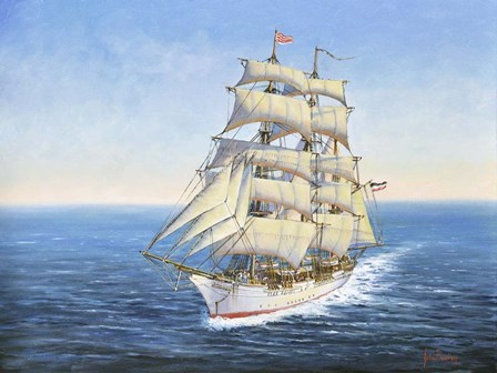 Johan Cesar by John Bradley art print