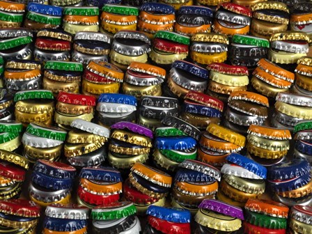 Bottlecap Mountains by Joseph Roberts art print