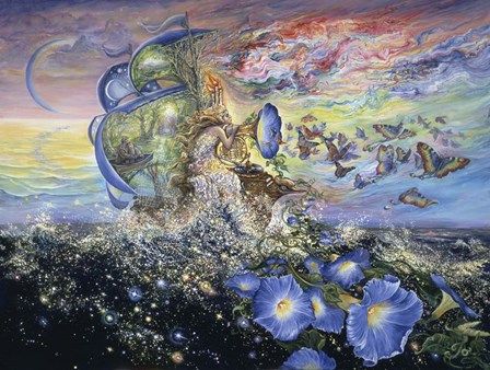 Andromedas Quest by Josephine Wall art print