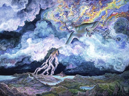 Spirit Of The Storm by Josephine Wall art print