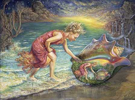 The Discovery by Josephine Wall art print