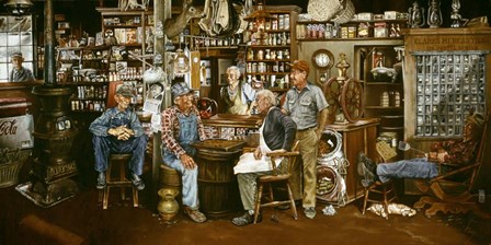 Clark's Defeat by Les Ray art print