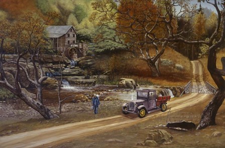 Water For Lizzie by Les Ray art print