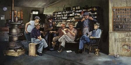 Good News by Les Ray art print