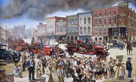 The Welcome Response by Les Ray art print