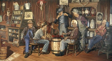 The Wise Old Man by Les Ray art print