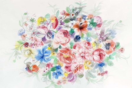 Floral Arrangement II by Li Bo art print