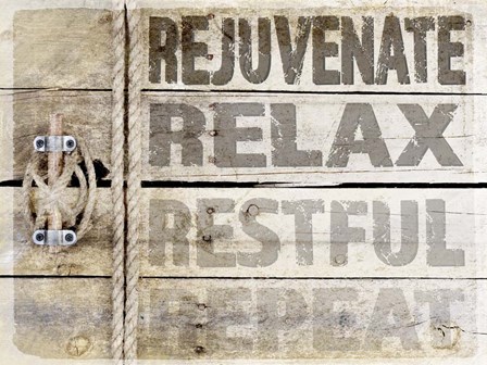 Country Sea Sign 1 by LightBoxJournal art print