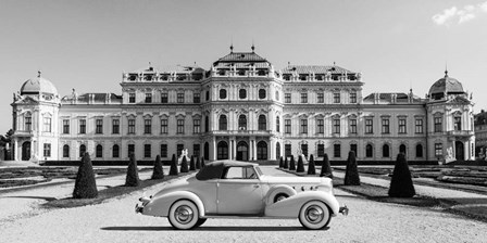 At Belvedere Palace, Vienna by Gasoline Images art print