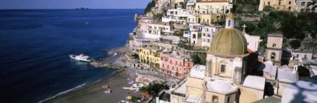 Positano, Amalfi Coast, Salerno, Campania, Italy by Panoramic Images art print