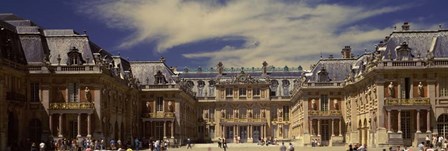 Facade of Chateau de Versailles, Versailles, France by Panoramic Images art print
