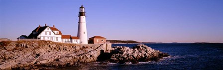 Portland Head Lighthouse, Cape Elizabeth, Maine, New England by Panoramic Images art print