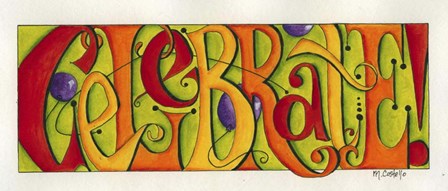 Celebrate by Maureen Lisa Costello art print